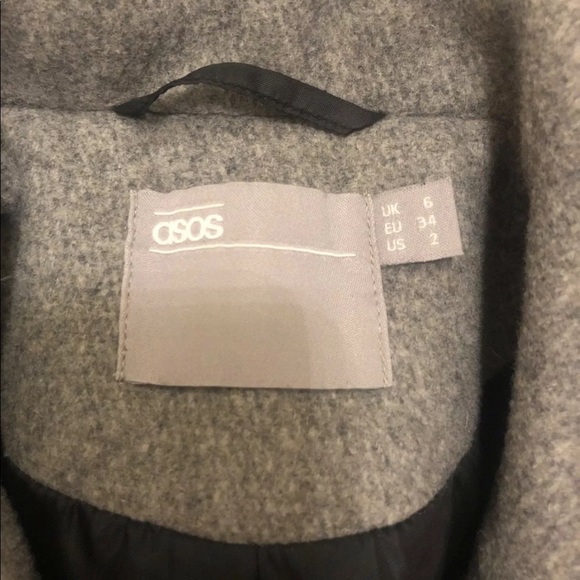 Excellent condition ASOS wool coat - Picture 2 of 8
